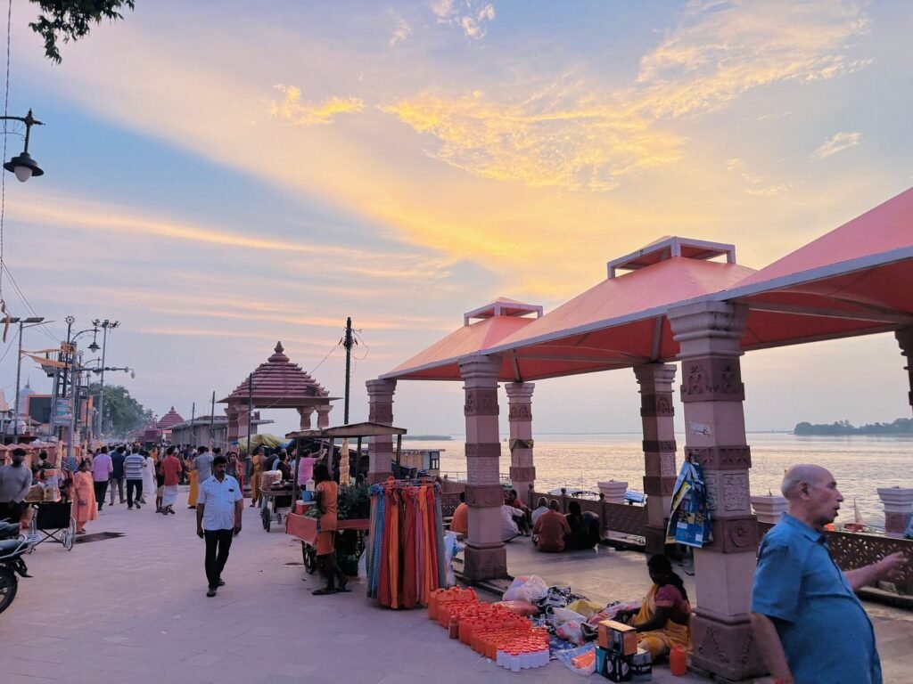Places to Visit in Ayodhya Beyond the Main Temple Visit 1 Places to Visit in Ayodhya - Saryu Ghat | Immersive Trips