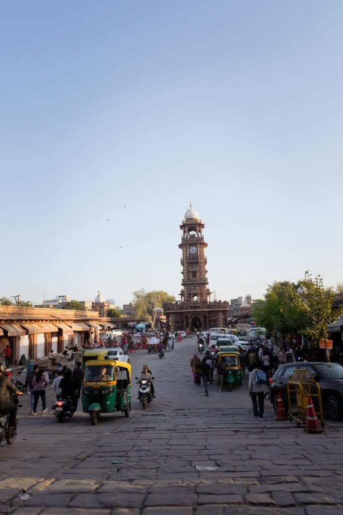 Places to Eat in Jodhpur: A Complete Blue City Food Guide 1 Clock Tower Market in Jodhpur