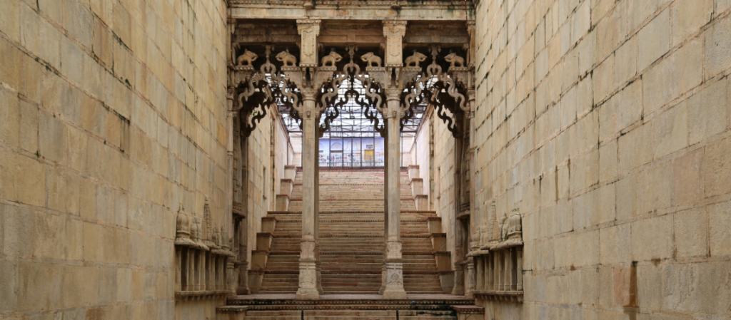 Hidden Places in Rajasthan - The image shows Raniji Ki Baori, also known as the Queen's Stepwell, located in Bundi, Rajasthan | Immersive Trips