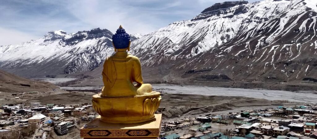 Kaza town, the base for exploring Spiti Valley | Best Places to Visit in Spiti: Complete 2026 Travel Guide