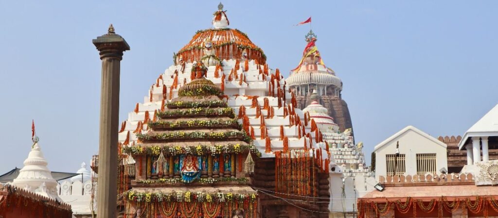 Best Things to Do in Odisha: Temples, Wildlife & Culture 1 Jagannath Temple in Puri, Odisha, India, a major 12th-century Hindu pilgrimage site dedicated to Lord Jagannath, Balabhadra, and Subhadra.