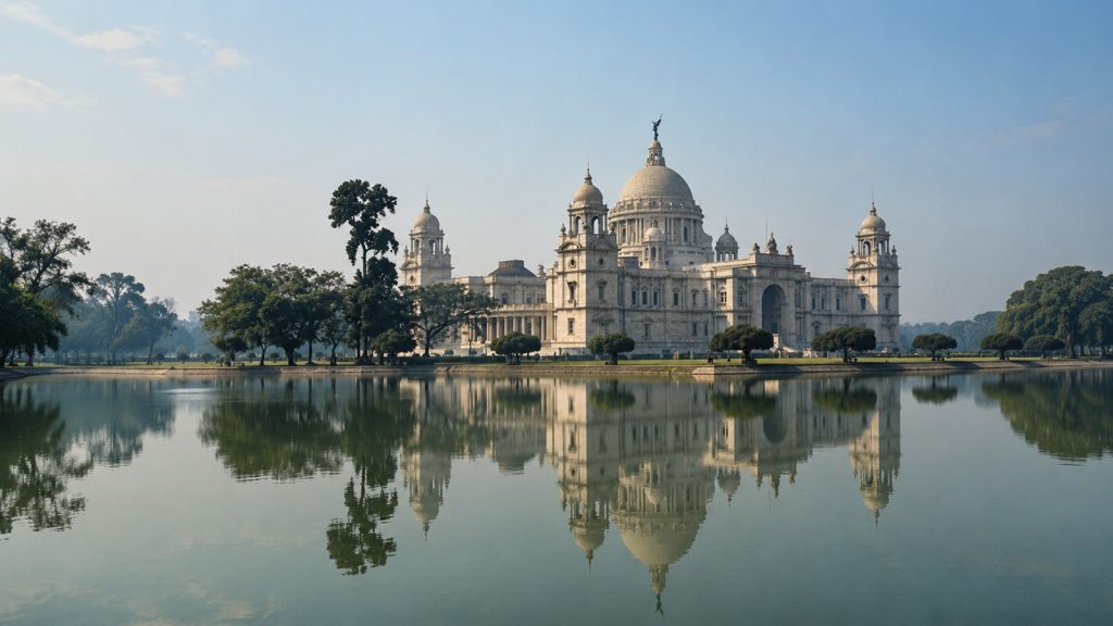 Kolkata Puri tour package: Victoria Memorial in Kolkata, where the route begins